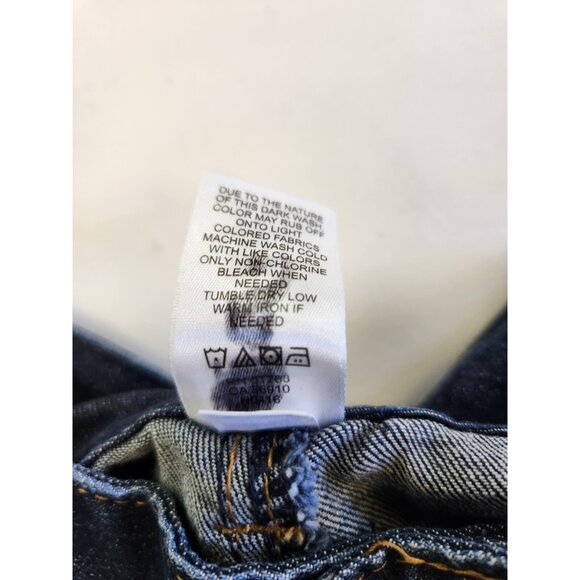 Maurices Women 0 Reg Low Rise Double Button Flare Leg Whiskered Fading Y2K - Picture 7 of 10